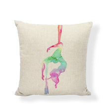 Load image into Gallery viewer, The New Office And Car Waist Cushion Cover 43*43cm Modern Fashion Elements Meditation Yoga Home Office Couch Decor Pillow Case