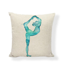 Load image into Gallery viewer, The New Office And Car Waist Cushion Cover 43*43cm Modern Fashion Elements Meditation Yoga Home Office Couch Decor Pillow Case