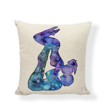 Load image into Gallery viewer, The New Office And Car Waist Cushion Cover 43*43cm Modern Fashion Elements Meditation Yoga Home Office Couch Decor Pillow Case