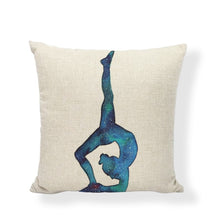 Load image into Gallery viewer, The New Office And Car Waist Cushion Cover 43*43cm Modern Fashion Elements Meditation Yoga Home Office Couch Decor Pillow Case