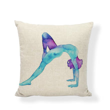 Load image into Gallery viewer, The New Office And Car Waist Cushion Cover 43*43cm Modern Fashion Elements Meditation Yoga Home Office Couch Decor Pillow Case