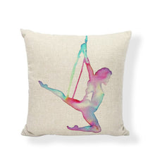 Load image into Gallery viewer, The New Office And Car Waist Cushion Cover 43*43cm Modern Fashion Elements Meditation Yoga Home Office Couch Decor Pillow Case