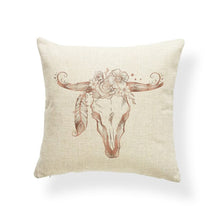 Load image into Gallery viewer, Mandala Dreamcatcher Cushions Cover Octopus Flower Feather Pillow Case Meditation Home Decoration For Sofa Dakimakura 45Cm Linen