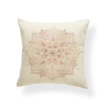 Load image into Gallery viewer, Mandala Dreamcatcher Cushions Cover Octopus Flower Feather Pillow Case Meditation Home Decoration For Sofa Dakimakura 45Cm Linen