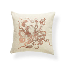 Load image into Gallery viewer, Mandala Dreamcatcher Cushions Cover Octopus Flower Feather Pillow Case Meditation Home Decoration For Sofa Dakimakura 45Cm Linen