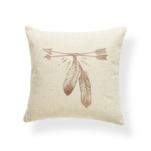 Load image into Gallery viewer, Mandala Dreamcatcher Cushions Cover Octopus Flower Feather Pillow Case Meditation Home Decoration For Sofa Dakimakura 45Cm Linen