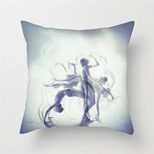 Load image into Gallery viewer, Fuwatacchi Cushion Cover Yoga Meditation Pillow Case Decoration Oceanside Mountain Pillow Cover Waist Decorative Cushion Cover