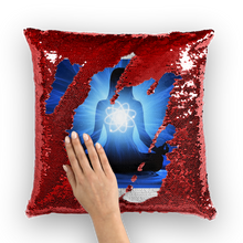 Afbeelding in Gallery-weergave laden, Home Sequin Cushion Cover
