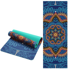 Load image into Gallery viewer, Suede Yoga Mat Pad Non-slip
