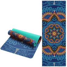 Load image into Gallery viewer, Suede Yoga Mat Pad Non-slip
