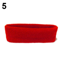 Carica l&#39;immagine nel visualizzatore di Gallery, Women/Men Headband Sports Yoga Fitness Stretch Sweat Sweatband Hair Band Elasticity Headband Headwear Sports Safety
