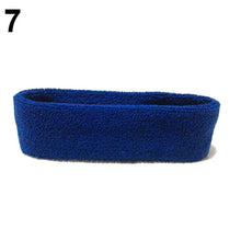 Carica l&#39;immagine nel visualizzatore di Gallery, Women/Men Headband Sports Yoga Fitness Stretch Sweat Sweatband Hair Band Elasticity Headband Headwear Sports Safety
