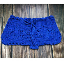 Load image into Gallery viewer, Boho Knit Crochet Beach Shorts
