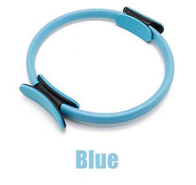 将图片加载到图库查看器，Quality Yoga Pilates Ring Magic Wrap Slimming Body Building Training Heavy Duty PP+NBR Material Yoga Circle 5 colors
