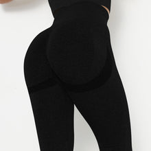 Load image into Gallery viewer, Women Seamless Yoga Set Fitness Sports Suits Gym Clothing Long Sleeve Crop Top Shirts High Waist Running Leggings Workout Pants
