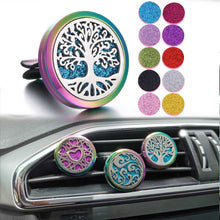 Load image into Gallery viewer, New Aromatherapy Jewelry Car Perfume Diffuser Necklace Essential Oil Diffuser Open Aroma Car Clip Perfume Lockets Pendants
