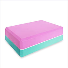 Load image into Gallery viewer, Yoga Block Props Foam Brick Stretching Aid Gym Pilates Yoga Block Exercise Fitness Sport Workout Equipment for Home BodyBuilding
