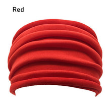 Загрузить изображение в средство просмотра галереи, Headband sport  bandeau Yoga Headband Nonslip Elastic Stretch Hairband Turban Running Headwrap Wide Sports Accessories
