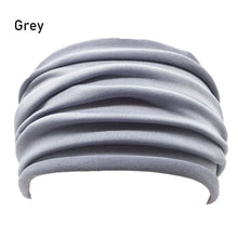 Carica l&#39;immagine nel visualizzatore di Gallery, Headband sport  bandeau Yoga Headband Nonslip Elastic Stretch Hairband Turban Running Headwrap Wide Sports Accessories
