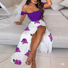 Carregar imagem no visualizador da galeria, Plus Size Two Piece Set Skirt
