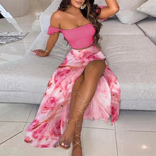 Carregar imagem no visualizador da galeria, Plus Size Two Piece Set Skirt
